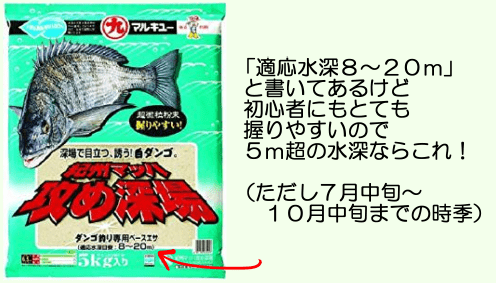 ダンゴ材１｜日本一の紀州釣りサイト
